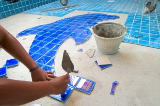 Pool Tile Installation