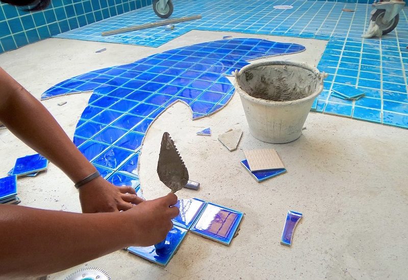 Pool Tile Installation