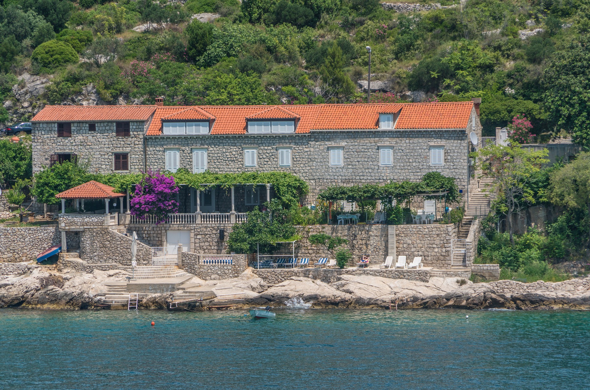 Croatia stone house