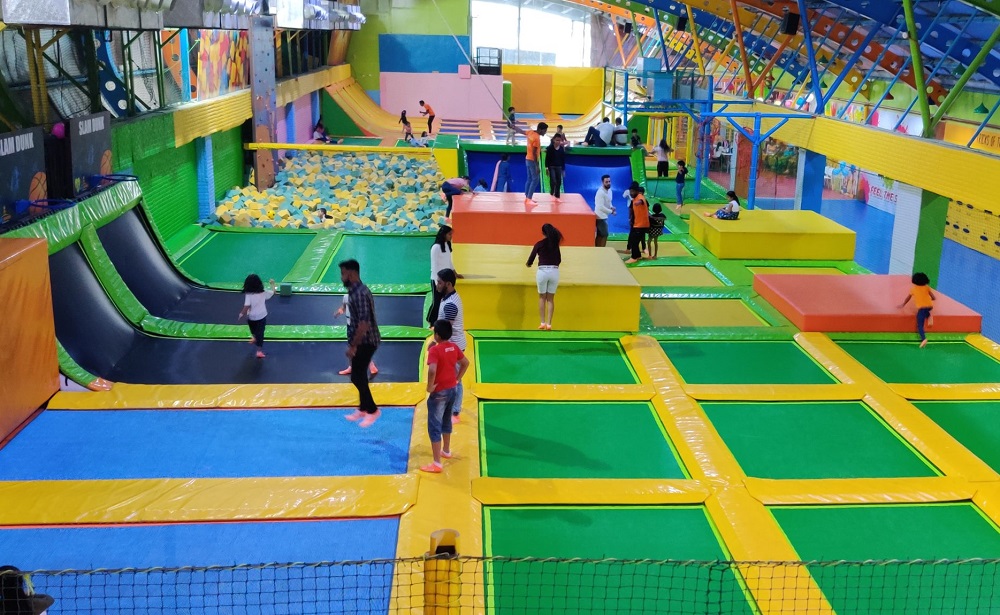 Best Trampoline park Lists for Kids in Delhi NCR With Price - Happiness Creativity