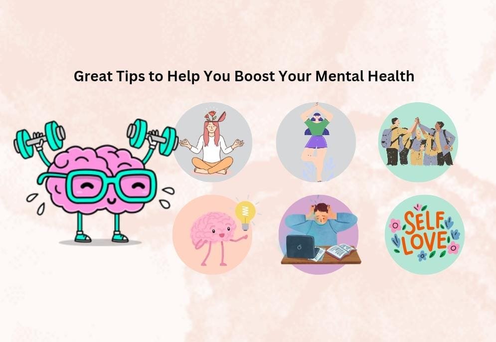 Great Tips to Help You Boost Your Mental Health - Happiness Creativity